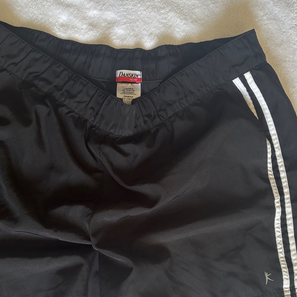 Danskin Black Stripes